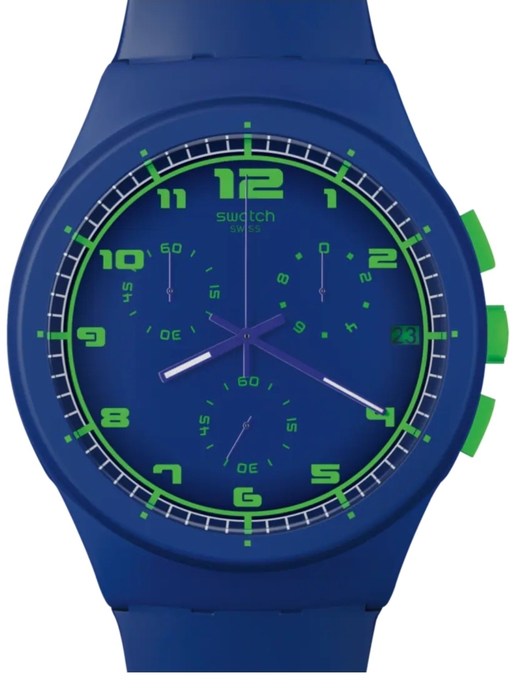 SWATCH "BLUE C" CHRONOGRAPH (SUSN400)